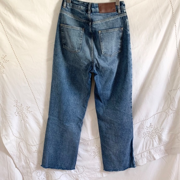 ASOS Reclaimed Vintage High Waist Straight Leg Jeans 26 - Picture 2 of 5